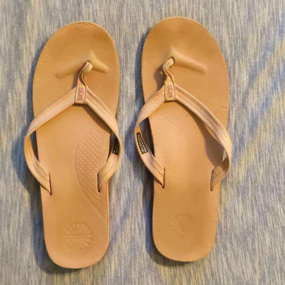 Pink Ugg Flip Flops